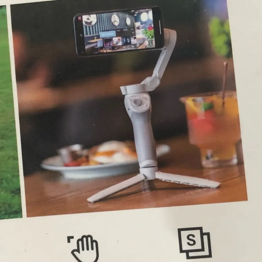 New Open Box DJI OM 4 Smartphone Stabilizer in Gray